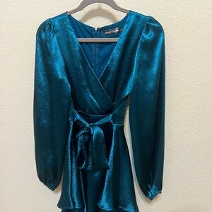 Elegant Teal dress
